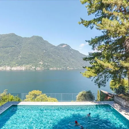 Daire Apt With Terrace And Shared Pool! Lake View! Nesso